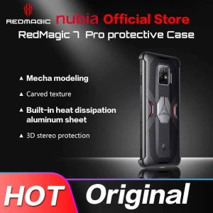 RedMagic 7 7S Termal kabuk Darbeye Kapak Red Magic 6R 7 6S tectiveCase W221014 için Cep Telefonu Kılıfları Orijinal Nubia Koruyucu Kılıf