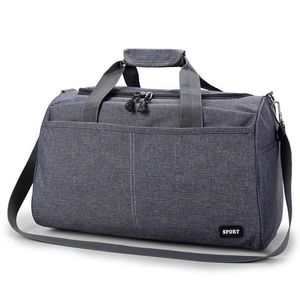 Duffel väskor Oxford Tyg Kvinnor Travel Bag Waterproof Men Business Travel Duffle Bagage Packing Handväska Axelagringspåsar Semester 230223