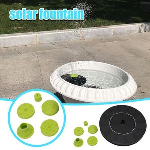 Decorazioni da Giardino Pompa ad Acqua Galleggiante ad Energia Solare Autoportante per Cascata con Fontana per Stagno da Bagno per Uccelli