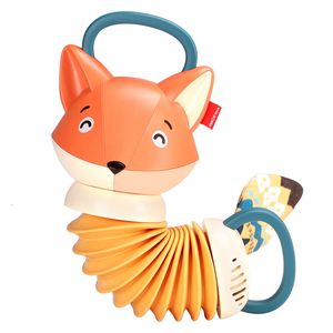 Giocattolo Walkie Talkie Fisarmonica Giocattoli educativi per bambini Cartone animato Animale Fisarmonica Bug Bambino Educazione precoce Apprendimento musicale Giocattolo per bambini Regalo 230225