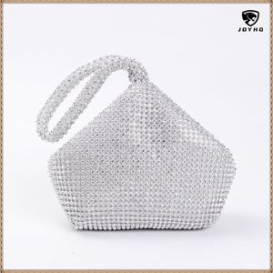 Bolsas de noite Mulheres macias de miçangas prateadas de ouro preto lady lady wedding bridalmaid bolsa bolsa bolsa s embreagens 230225