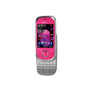 الهواتف المحمولة المجددة Nokia 7230 3G WCDMA هاتف منزلق موسيقى بلوتوث هاتف متعدد اللغات مع صندوق