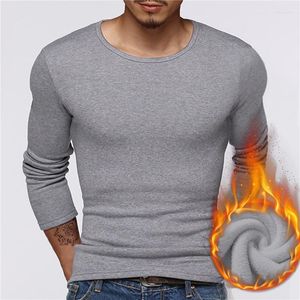 Roupa térmica masculina de inverno Men Suits Gosta de pijamas de lã de grossa Lingerie de fitness lingerie long Johns