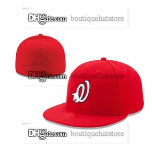 One Piece Herren-Team-Baseball-Mützen, Schwarz, Königsblau, Lila, Farbe „Nationals“ SF W, flacher Buchstabe, Sport, vollständig geschlossene Kappen, Mix, Größe 7–8, für Männer und Frauen, MA2-024