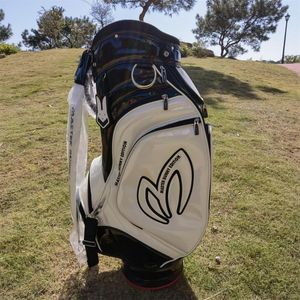 Duffel Bags Golf Stand Bag Waterproof Ultra-Light Portable Standard Caddie Cart Gun With Wheels And Rain Cover