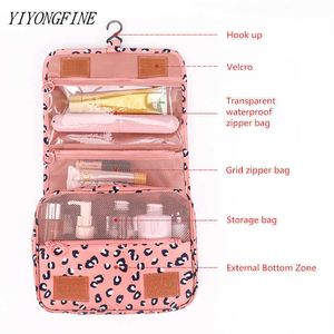 Aufbewahrungstaschen, Reisehaken, Kosmetiktasche, Damen-Make-up-Tasche, wasserdichte Toilettenartikel, Schönheitstasche, Unisex, für Badezimmer, Neceser, Make-up-Aufbewahrung, Organizer Y2302