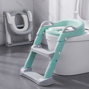 Seat Covers Folding Infant Potty Seat Urinal Backrest Training Chair with Step Stool Ladder for Baby Toddlers Boys Girls Safe Toilet Potties 230227