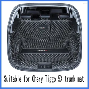 Tampas do volante para Chery Tiggo 5x Tapete totalmente fechado Tapete confortável e durável 17-21 Versão Auto Peças