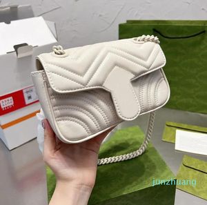2022 Classic Women Marmont Bags Purse Designer Candy Color Handbags Luxuries Chain Shoulder Bag Messenger 22 Tote Fashion Clutch Wallet
