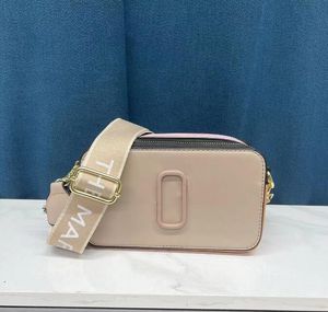 Designer Modeväska Handväska Berömda väskor Marc Snapshot Kamera Liten Crossbody-väska Dam Axelväskor Messenger cross body R2301206