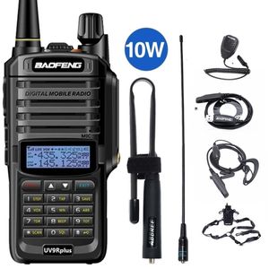 Walkie Talkie Baofeng UV-9R plus 10 W IP68 Wasserdichter Hochleistungs-CB-Schinken 20 km lange Reichweite UV9R tragbares Zwei-Wege-Radio für die Jagd 221022