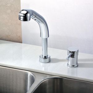 Bathroom Sink Faucets Kitchen Faucet Single Handle Split Type 2 Hole Commercial