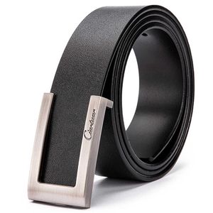 Belts Ciartuar Leather Belts for Men High Quality Designer Brand Male Belt Luxury Mens Belts Strap Men's Gift Simple Belt Ceinture New Z0223