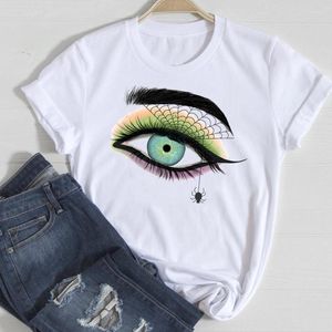 Women's T Shirts Women Trend Style 90s Holiday Female Tee Top Print T-shirt Söt Thanksgiving Halloween Autumn Fall Graphic Clothing Tshirt