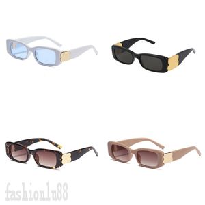 Óculos de luxo de luxo Blue Mens Sun Glasses Black Letter Belas Tons ao ar livre Lunette de Soleil Retângulo Moda de tamanho grande Mulheres AAAAA PJ025 C23