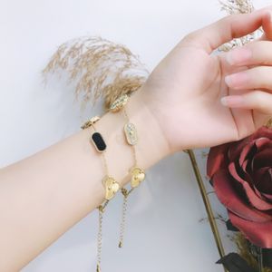 Kobiety link łańcucha bransoletki projektant stali nierdzewnej Nowa bransoletka biżuteria