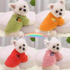 Hundebekleidung Herbst- und Wintermodelle für große Hunde Kleidung Haustier warme Plüsch Mode Chihuahua Yorkie Sweatshirt