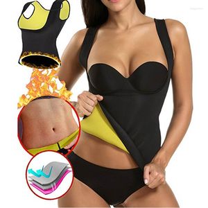 Kadın şekillendiricileri Kadınlar Shapewear Kilo Kaybı Neopren Sauna Ter Bel Eğitmeni Korse Tank Top yeleği Spor Egzersiz Zayıflama Fitness Vücut