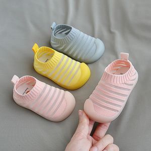 First Walkers Summer Infant Toddler Shoes Baby Girls Boys Mesh Casual Shoes High Quality Non-Slip Breathable Kids Children Outdoor Shoes 230227