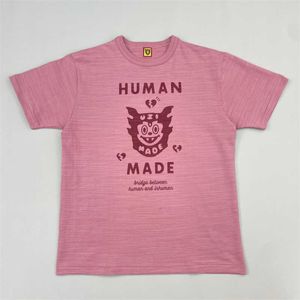 Męskie koszulki 2023SS Made T Shirt Mężczyźni Kobiety 1 Wysokiej jakości druk serca nadmierne strefy hip-hopowe F3