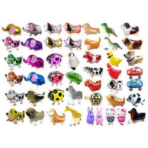 Happy Balloon Walking Pet Animals Helium Aluminum Foil Balloons