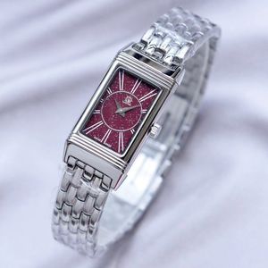 Quartz feminino versátil de lazer assistir toda a estrutura de rolagem de aço inoxidável à prova d'água profunda