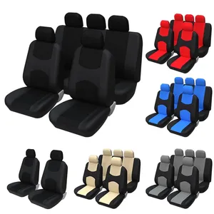 2023 new car seat cover removable headrests all-season universal breathable multifunctional seat cover