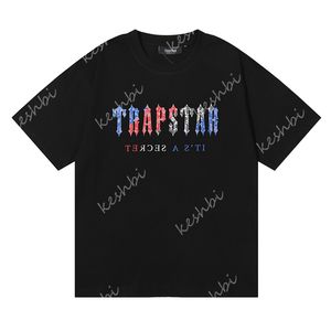 Trapstar Summer Mens White Designer T-Shirts Casual Man Womens Loose Tees Letters Print Short Sleeves Men Trapstar T-Shirt neu