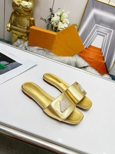 Designer cat heel flat slippers fashion outdoor luxury slippers leather lining dinner wedding beach sandals 35-43