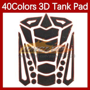 Motorcycle Stickers 3D Carbon Fiber Tank Pad Protector For KAWASAKI NINJA ZX-12R ZX 12 R 12R ZX12R 2002 2003 2004 2005 2006 Gas Fuel Tank Cap Sticker MOTO Decal 40 Colors