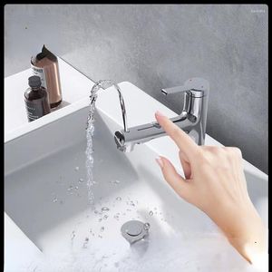 Bathroom Sink Faucets Pull-out And Cold Water Faucet Vanity Swivel Gargle Basin Mixer Innovative Mouthwash Column