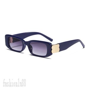 Occhiali da sole classici oversize occhiali firmati outdoor street shopping sonnenbrille hiphop rosa marrone party montatura in plastica occhiali da sole designer PJ025 C23