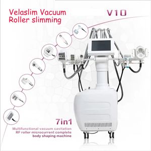 Vela RF Удаление морщин Подтяжка лица Липоасер Вакуумный кавитационный ролик Машина для удаления жира для тела