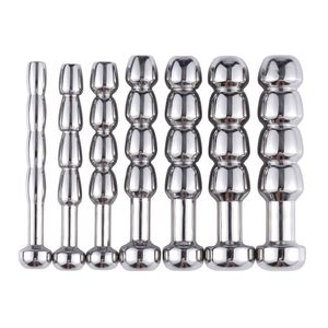 5-11mm Stainless Steel Catheters & Sounds Penis Inserts Stimulation Dilator Chastity Catheter Penis Plug Male Chastity Devices Sex Toys