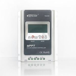NOVO MPPT 30A Controlador de Carga Solar 12V 24V LCD LCD EPEVER REGULADOR DE CARGA SOLAR DE EPEVER EPSLOAR 3210A