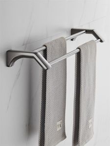 Bath Accessory Set Bathroom Towel Rack Brushed Gun Grey Color 304 Stainless Steel Hardware Accessories Bar Paper Holder