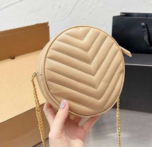 Classic circle sac shoulder bags designers woman crossbody bag for women Diamond Lattice Sequined Chains Bags luxury fashion bag luxurys