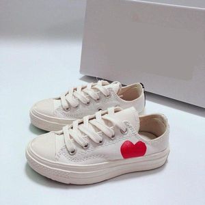Classic Chucks Casual 1970S Kids Play Eyes Red Heart Canvas Shoes Star Sneaker Chuck 70 Children Baby Toddler Infants Big Shape yh