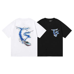 Stil kleine Mode Trapstar T-Shirt Speedboat Spray Print Boutique Kurzarm Herren und Damen Casual Kurzarm