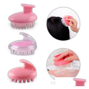 Head Massager Body Masr Gasbag Comb Wash Clean Care Hair Root Itching Scalp Mas Shower Brush Bath Spa Drop Delivery Health Beauty Dhjfx