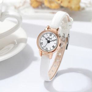 GEDI 2023新しいファッションニッチデザインセンススチールバンドクォーツ時計女性の時計の誕生日プレゼントとしてのシンプルな気質14011