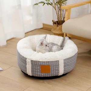 Cat Beds Spaciousness To Take Care Pet Supplies For Cats House Products Pets Animal Dog Bed Mat Cushions Kittens