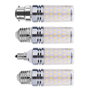 E27 E14 E12 TRE FÄRGLED CORN -glödlampor Hög effekt 12W 16W SMD2835 Ljuskula ljuskronor LED LED -ljus för heminredning Crestech