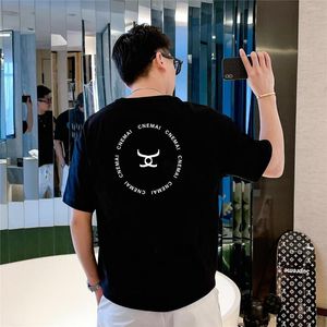 T-shirt da uomo Cnemai Uomo Fashion Brand Lettera Stampa Hip-hop Stile coreano T-shirt a maniche corte da donna Ins Trend All-match Couple