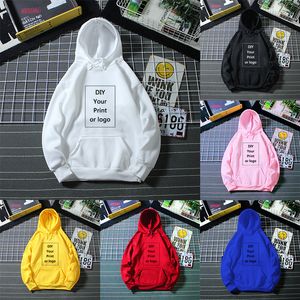 Kadın Hoodies Sweatshirts Moda Özel UNISEX Giyim kazak Özelleştirilmiş Baskı Kadınlar Harajuku Kadın DIY YOULK PO VEYA 230227