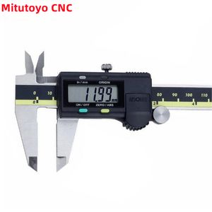 Vernier الفرجار Mitutoyo CNC الفرجار المطلقة 500-197-20 الفولاذ المقاوم للصدأ الرقمي بوصة/قياس 8 