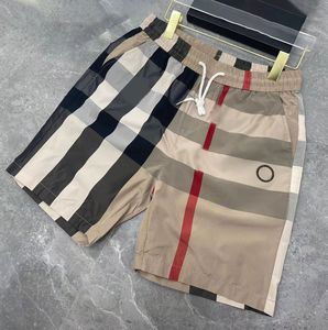 Pantaloncini firmati Costumi da bagno da donna da uomo Pantaloncini da spiaggia Pantaloncini sportivi da palestra Nastro scozzese di lusso Moda coppie Pantaloni corti casual Summer Street Abbigliamento da uomo High Street