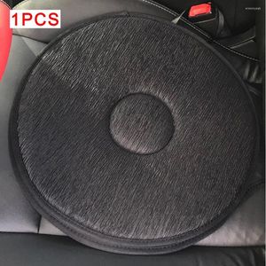 Автомобильные чехлы 1PC/2PCS MAT 40 см. Полезное вращение мягкие многофункциональные коврики для стула