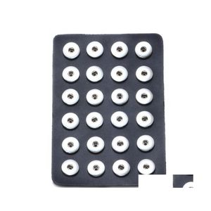 samochód DVR Inne 12 mm 18 mm Snap Button Butt -Bider Holder Tray Display Pakiet Pakiet Pakiet Kolorf PU skórzane magazyn Noosa SH004 DROP PACKA DHHZA