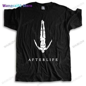 T-shirts masculinos Men Short Seve Tshirt Afterlife